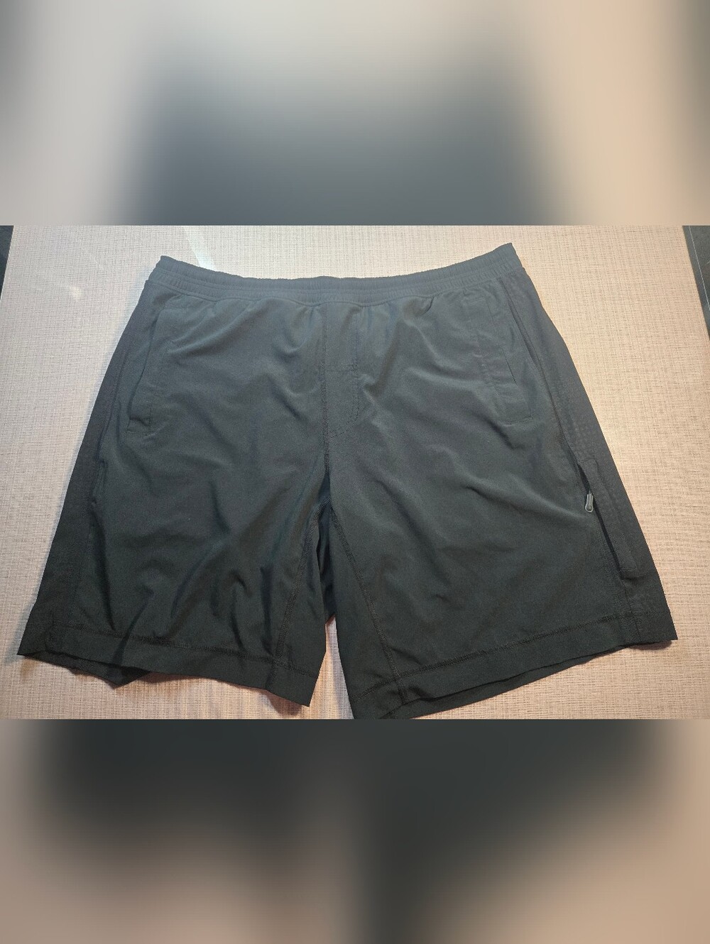 lululemon athletica Men's Black Athletic Shorts